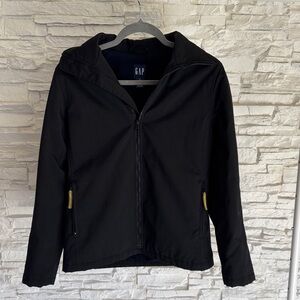 GAP Classic Black Zip-Up Jacket